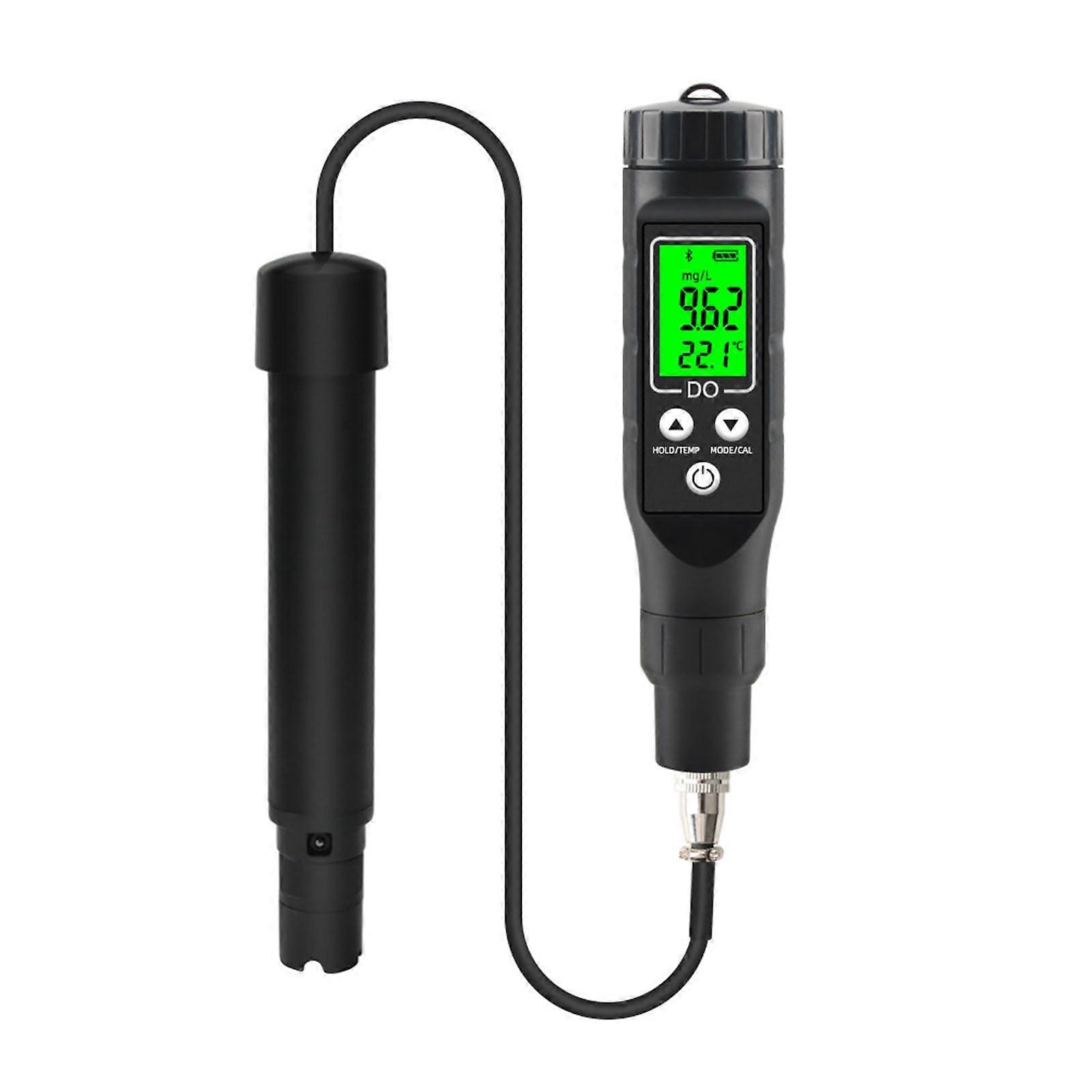 Portable tester, digital DO meter, dissolved oxygen meter with ATC backlight, water for marine aquaculture