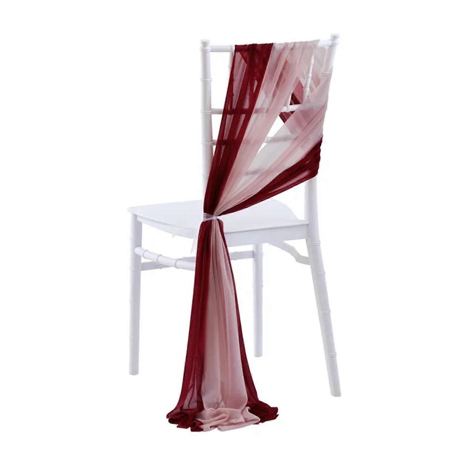 Chair sashes 10 pcs And Light Pink