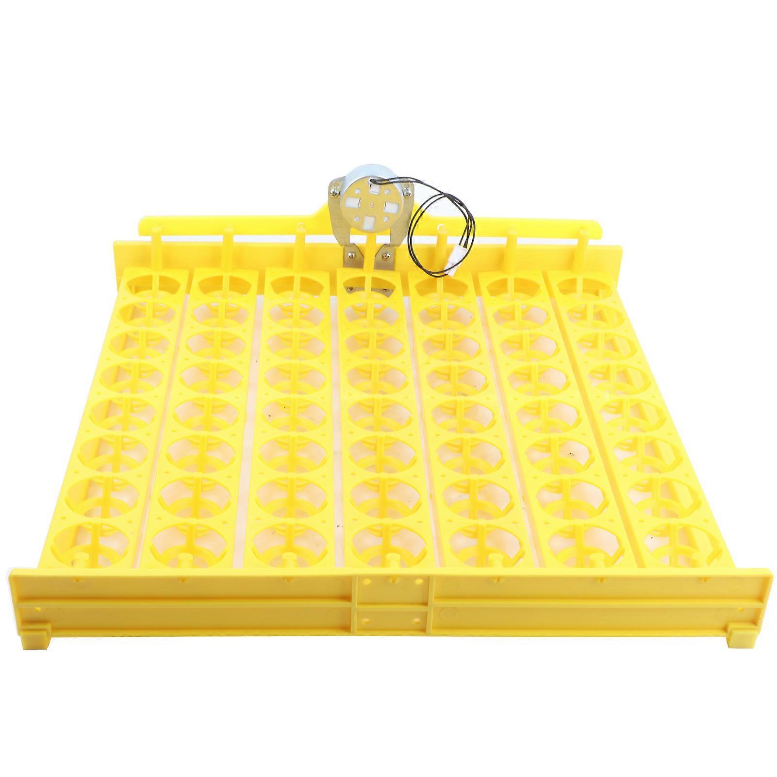 156pcs Fully Automatic Egg Incubation Tray Plastic Egg Incubator Tray Durable Egg Turner for Chicken Duck Quail12V