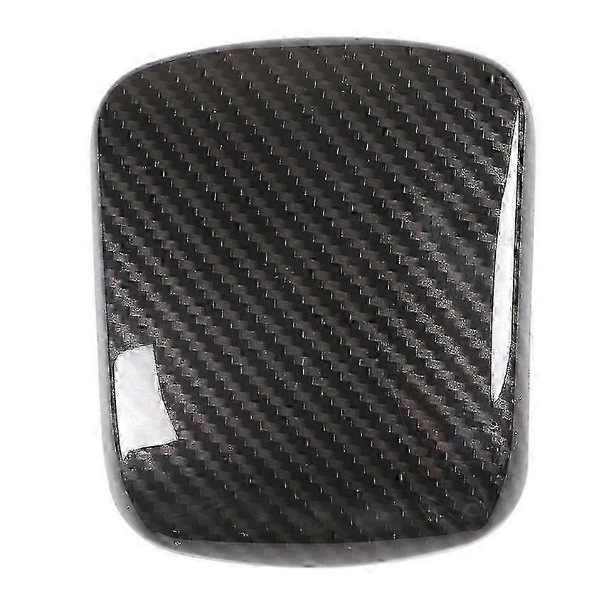 Car ABS Carbon Fiber Speed Gear Shift Knob Cover Cap Sticker Trim Compatible with Certain Models 2020-2021