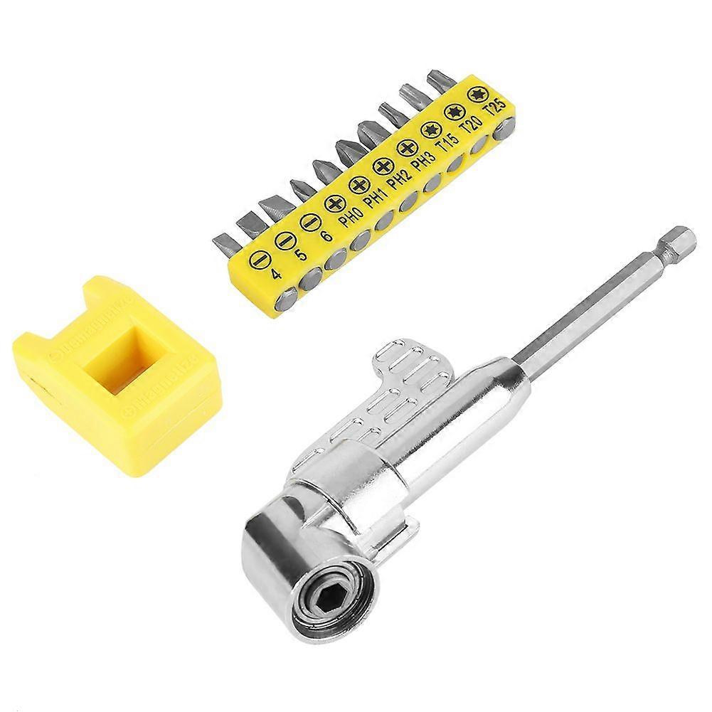 105 Degree Angle Socket Adapter with 10 Bits Tool Kit
