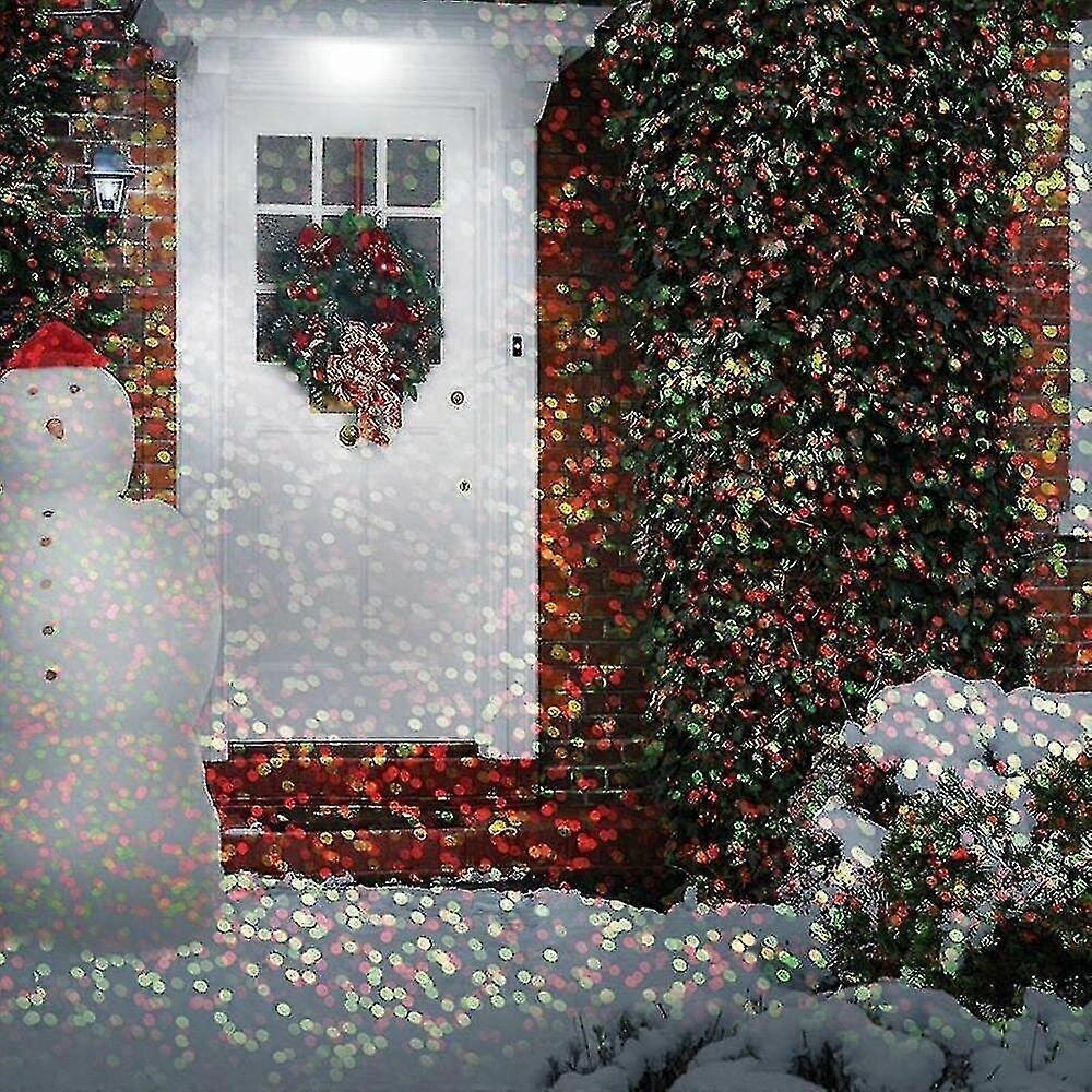 Big Garden Star Christmas Projector, LED Color Green and Red, Party Decoration
