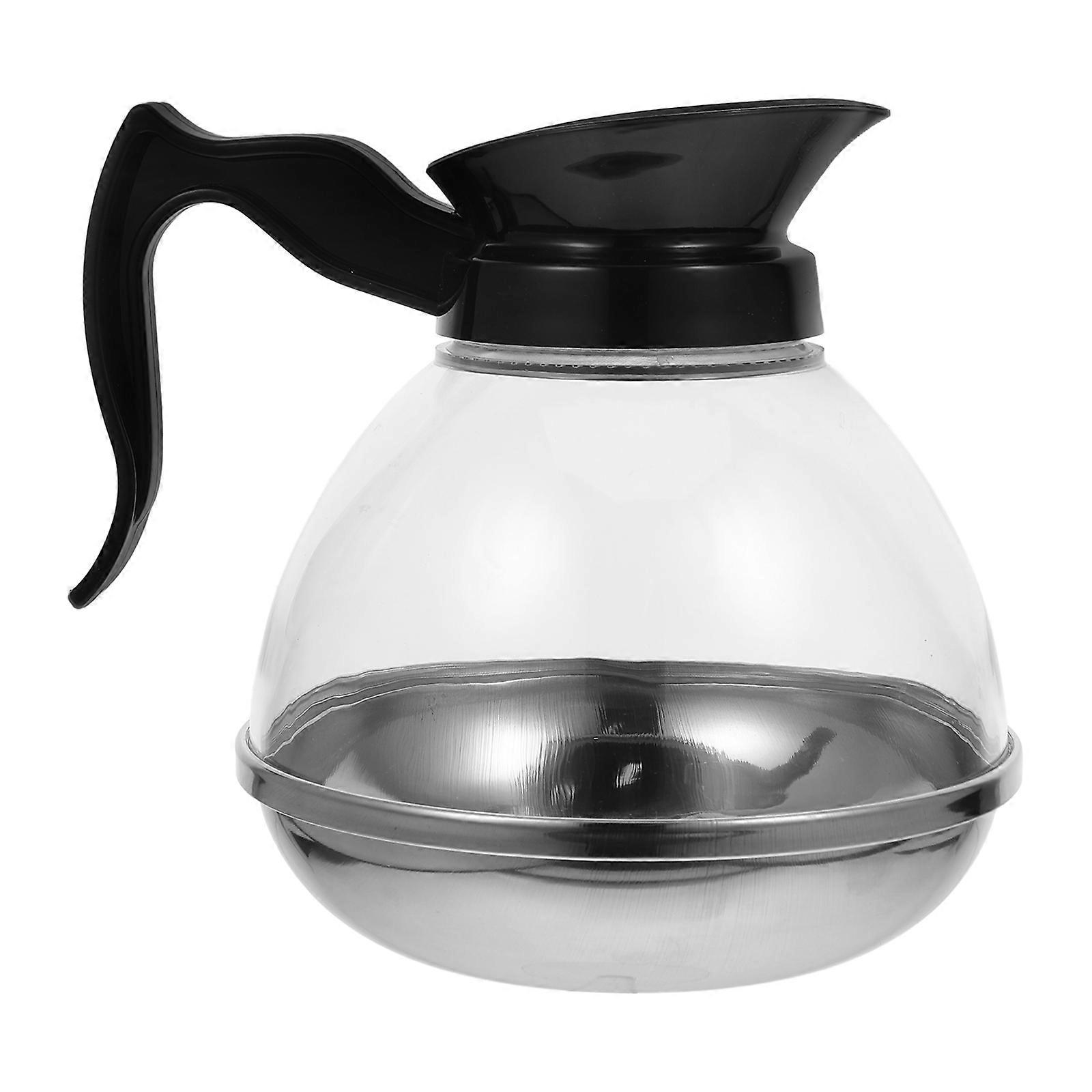 Stainless Steel Jug for Induction Cooktops with Comfortable Handle and Dust Resistant Lid for Home and Camping Use