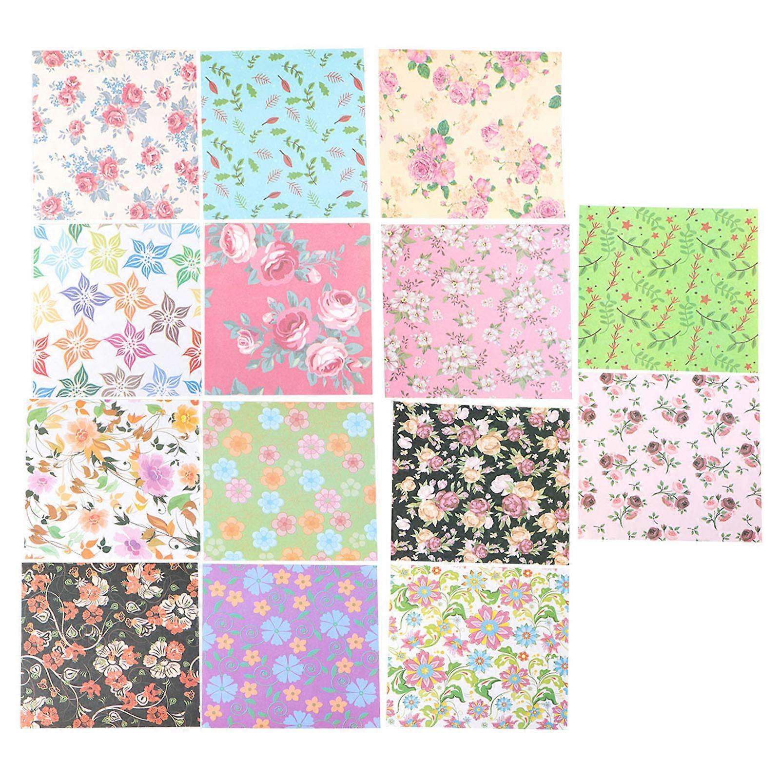 Mixed Color Origami Paper Set Family Bonding Christmas Artists Paper 180 Sheets 3 Sets