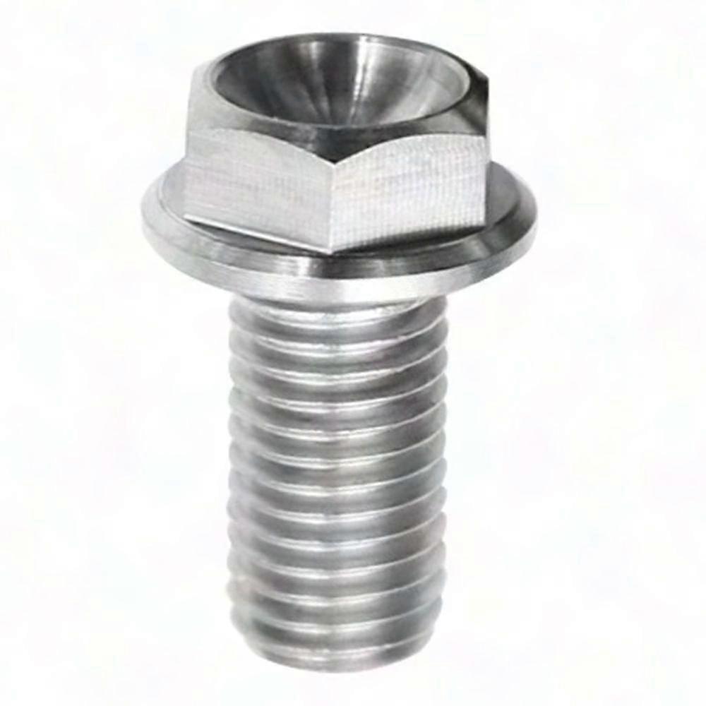 M6 Titanium Hex Flange Bolt Fastener
