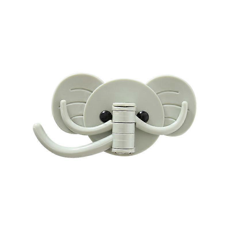 3 Pieces Elephant Hook Bathroom Strong Adhesive Sticker