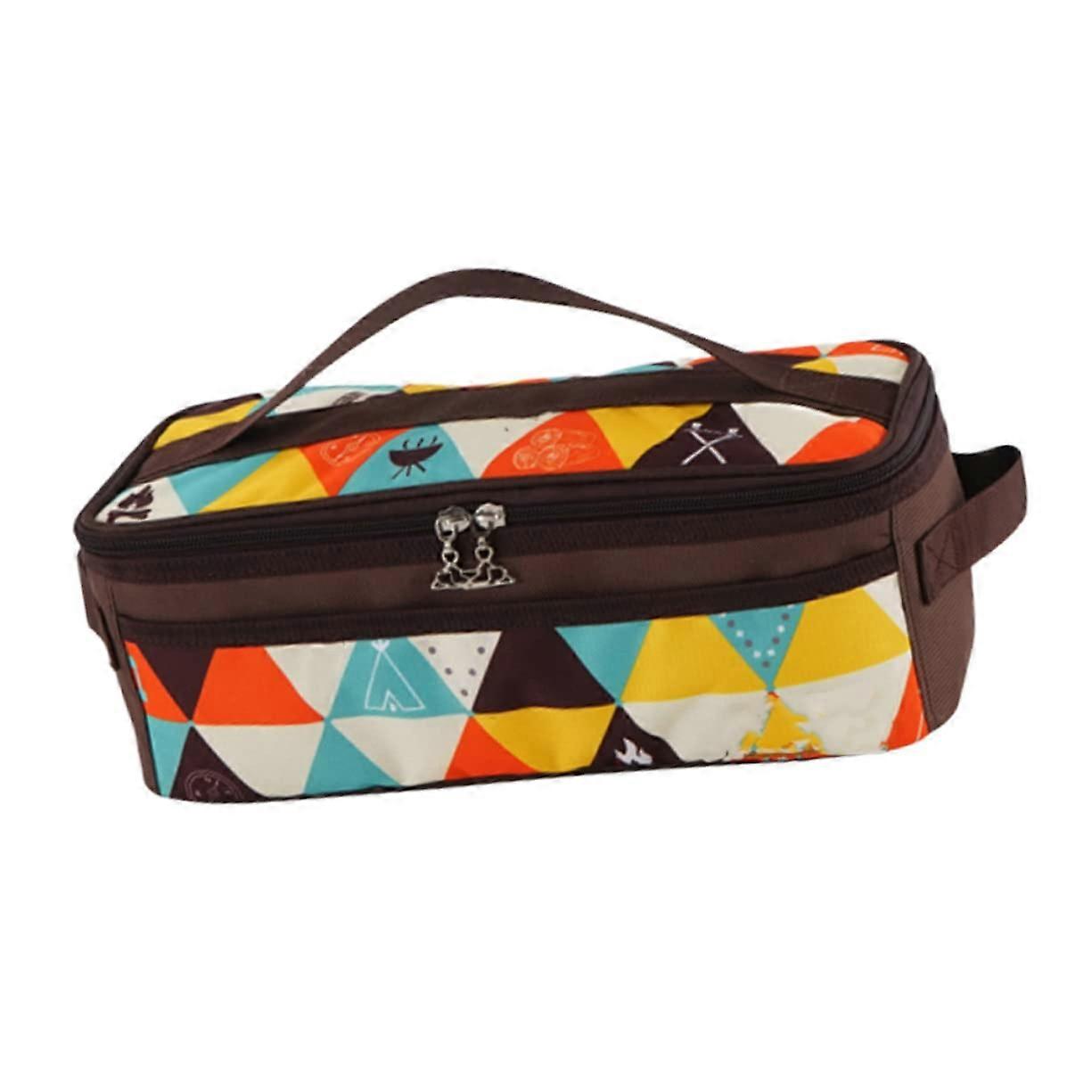 Storage Bag For Cookware And Cosmetics Portable Travel Makeup Bag Kitchen Utensils Tableware Organizer Multi-Coloured