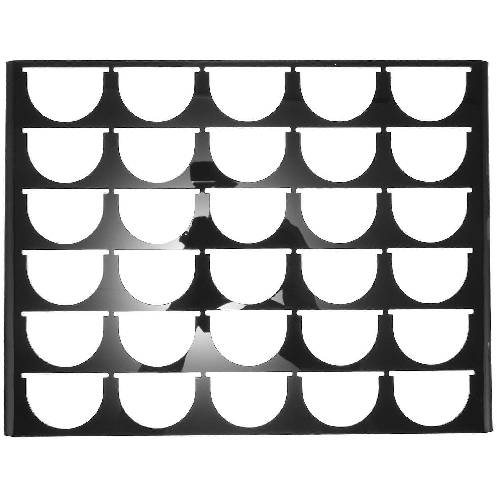 Desktop Coffee Capsule Storage Rack Cafe Cabinet Organization Multi-Grid 1Pack