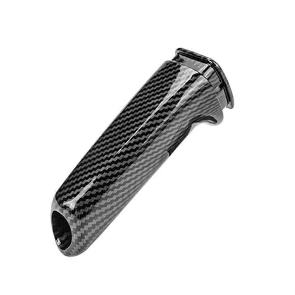 Handbrake Grips for BMW E46 E90 E92 E60, Alcantara/Carbon Fibre Cover (Carbon Pattern)