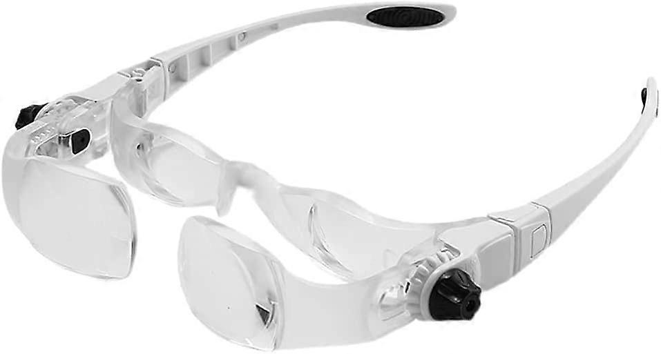 Magnifier Headband for Hands Free, 2X to 4X Reading Magnifier Head Mount for Jewelers, Magnifying Glass, Electronic Lenses