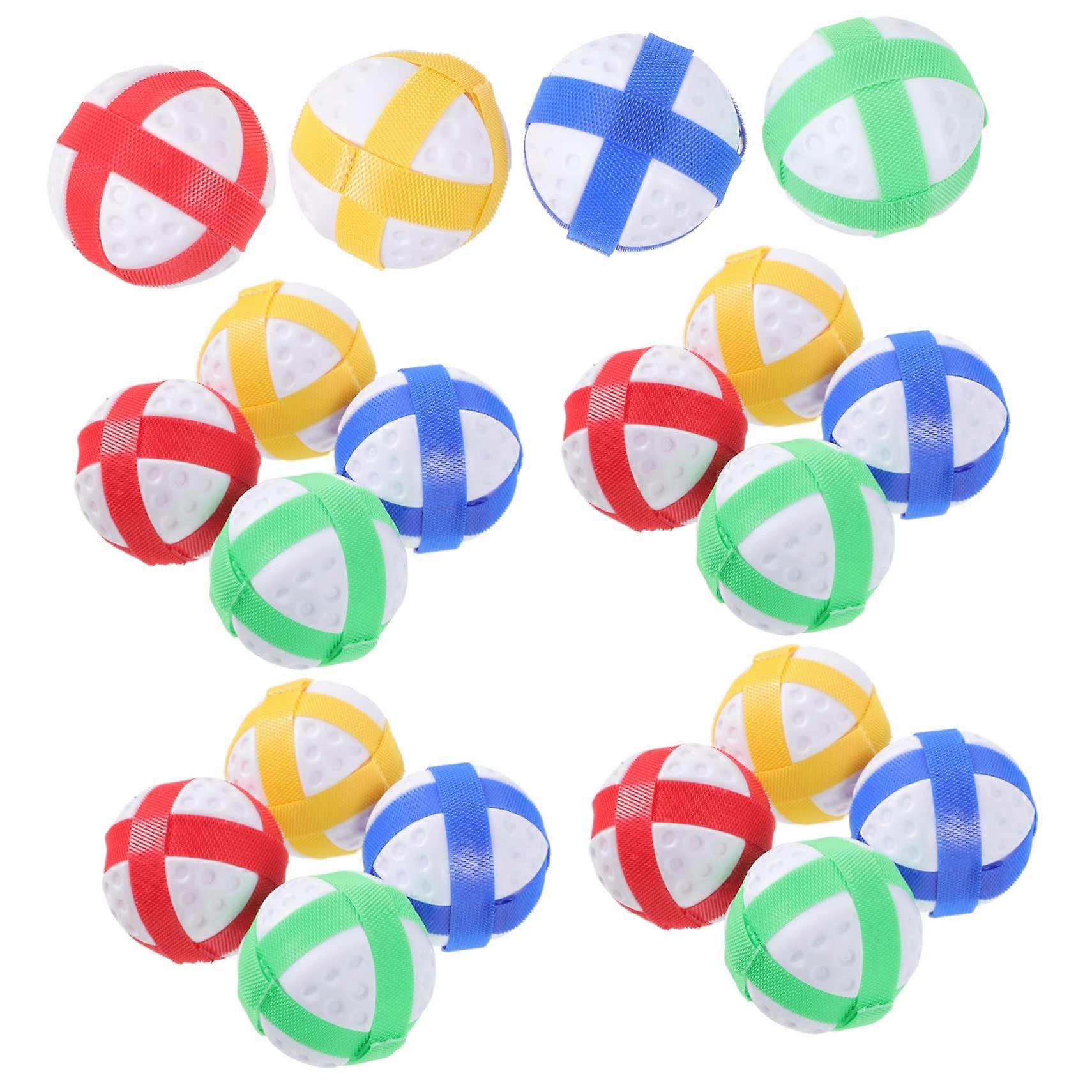 1 Set of Sticky Darts Balls for Dartboard Safe Sports Toys with Carry Bag and Replacement Balls for Parties Beach and Outdoor Activities