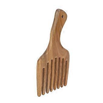 Wooden Comb Sandalwood Prevent Static Scalp Massage Coarse Teeth Hair Beard Comb for Barber Salon