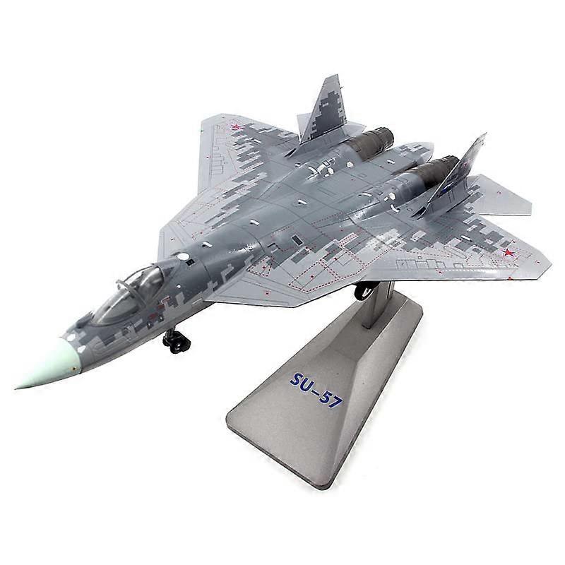 AF1 Russian Air Force SU-57 T-50 Stealth Fighter RF-81775 Pre-Built 1/72 Scale Aircraft Model Kit