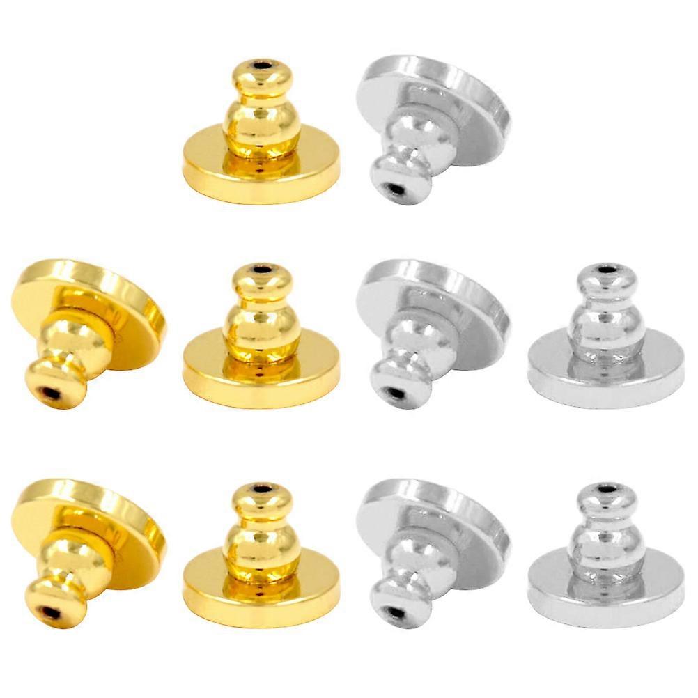 10Pcs Earring Backs Safely Locking for Studs Earrings