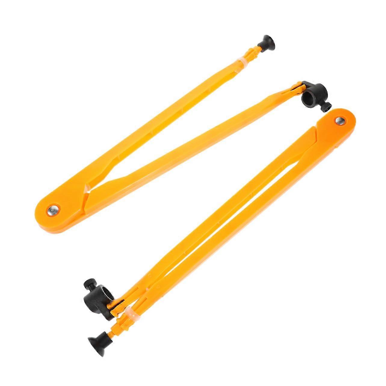 Compass Teaching Tool Drawing Math Geometry Circle Tool Proportional Divider ABS Orange
