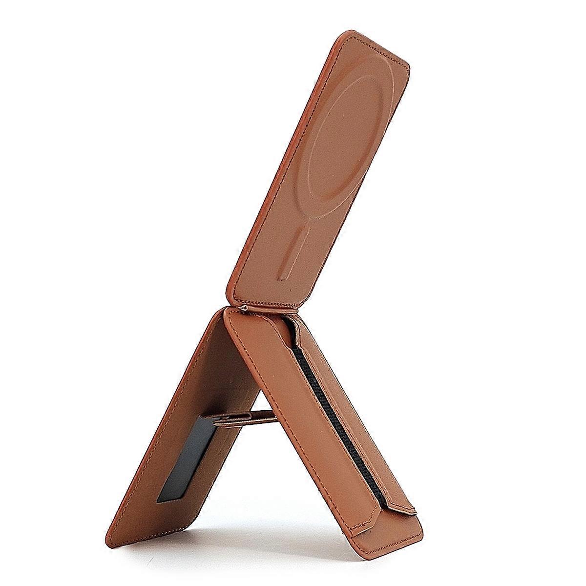 Compatible with MagSafe Phone Card Holder with Elastic Band Multi Angle Adjustable Foldable Stand