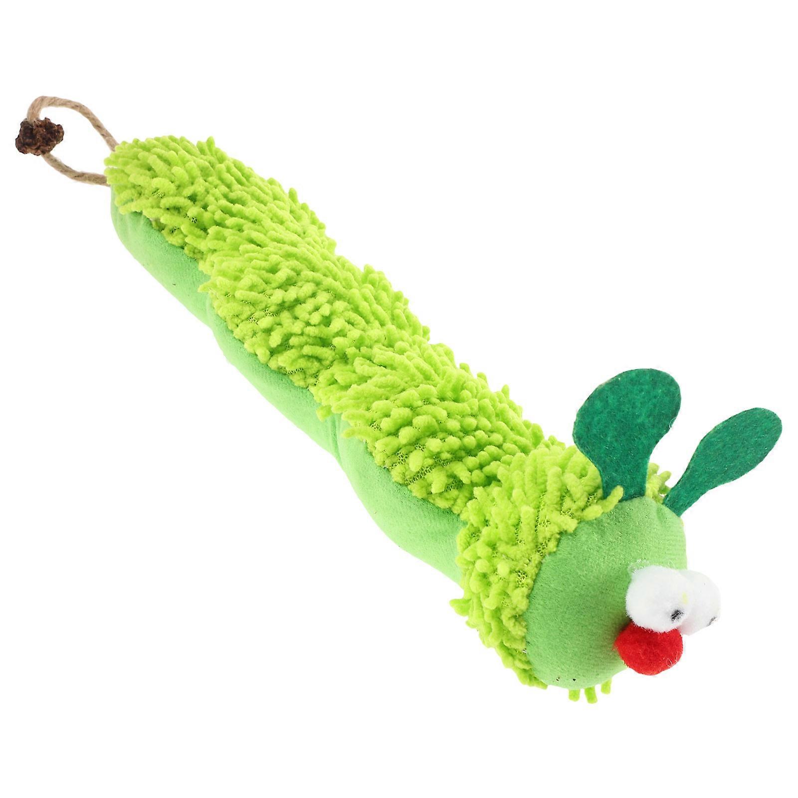 Pet Toy Cat Plush Toy Interactive Playtime Cats Scratch and Green 9.4×3.1×3in Interactive 1Pcs
