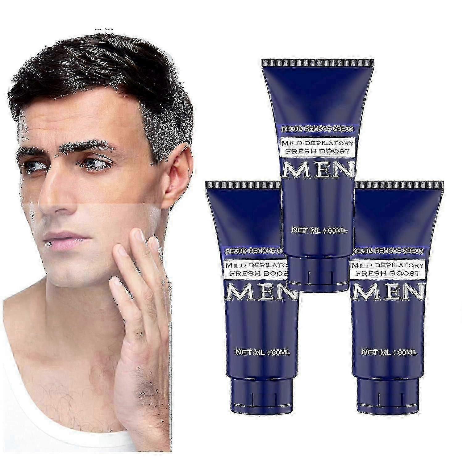 Mænds fjernelse creme, fjernelse creme til mænd, mild hårfjerningsmiddel boost mænds fjernelse