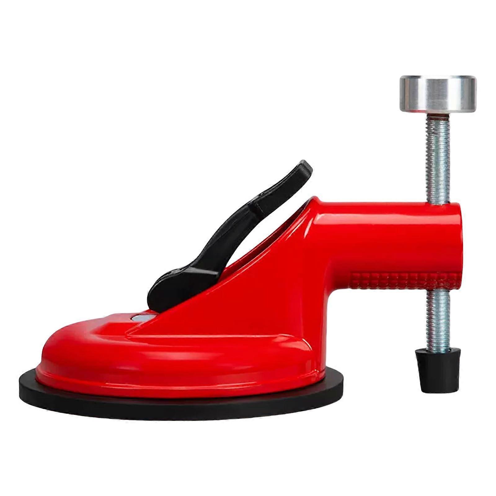 Professional tile leveler with powerful suction tile leveling tool for seamless marble and stone surfaces