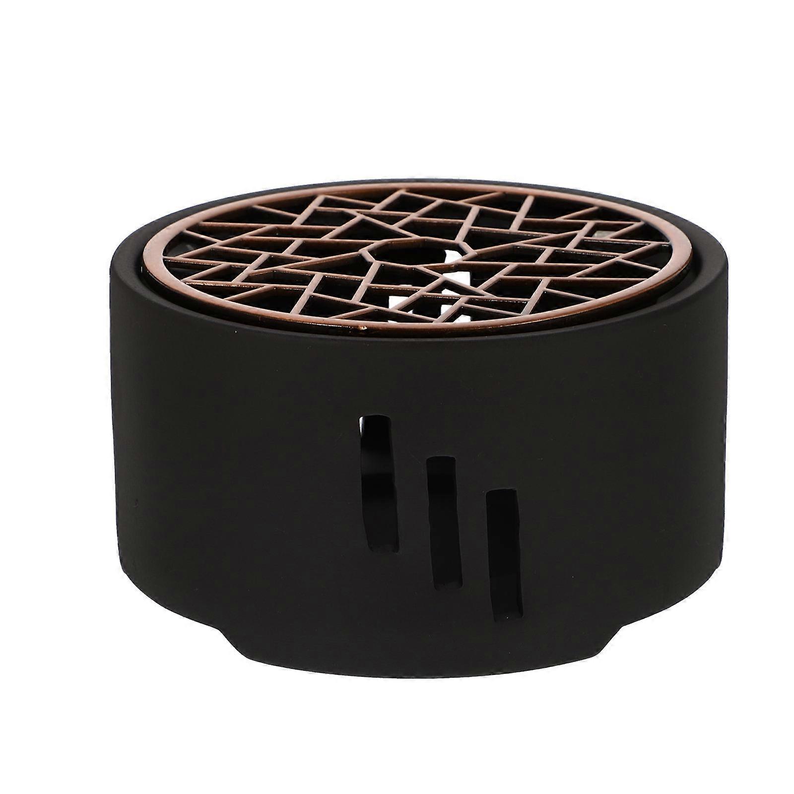 Portable Tea Warmer Square Base Ideal For Home Use And Office Use In Classic Black 1Pack