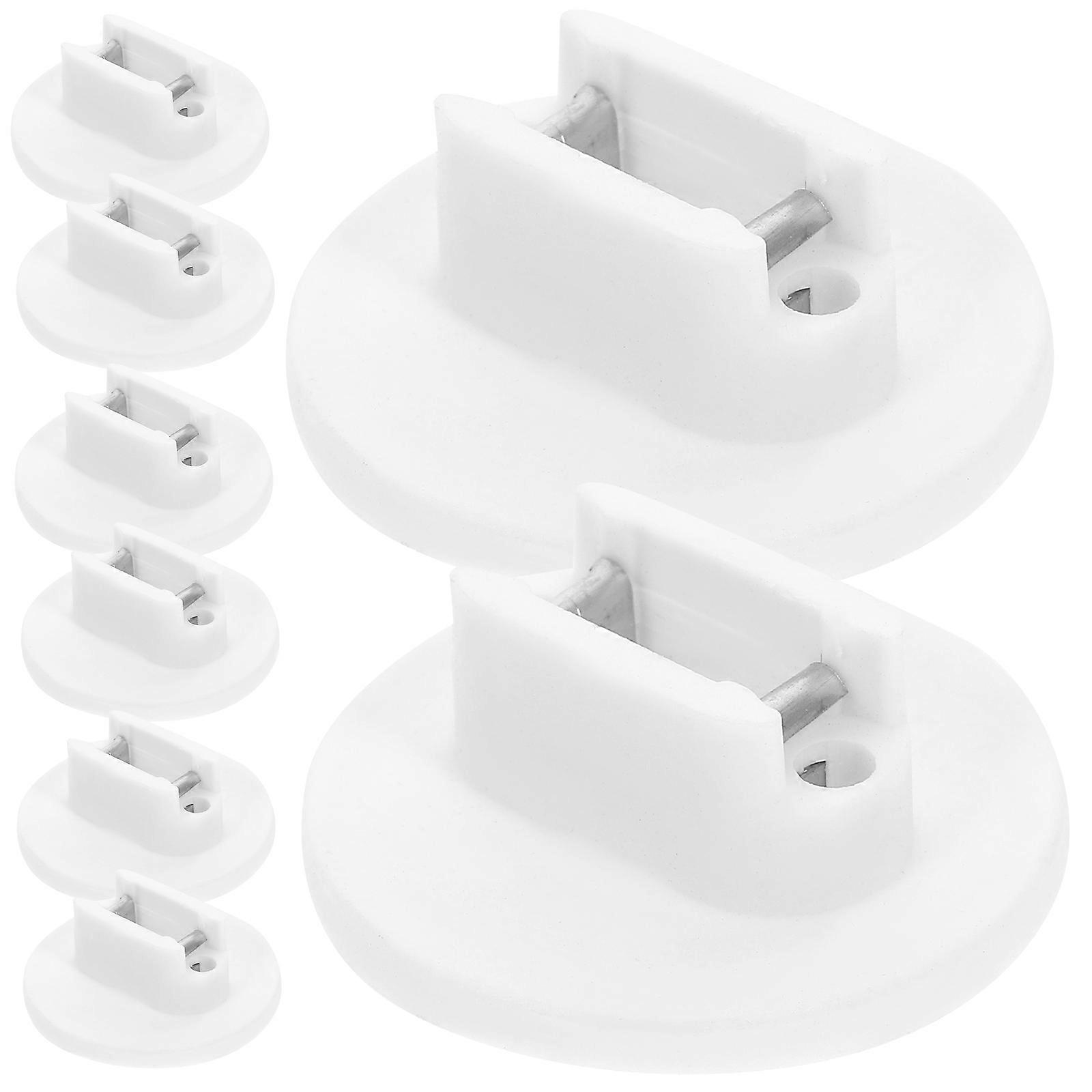 White Plastic Lamp Socket Converter from R17D to for Home Use with Durable Sturdy Material and Easy Plug Play Installation 10 Pieces