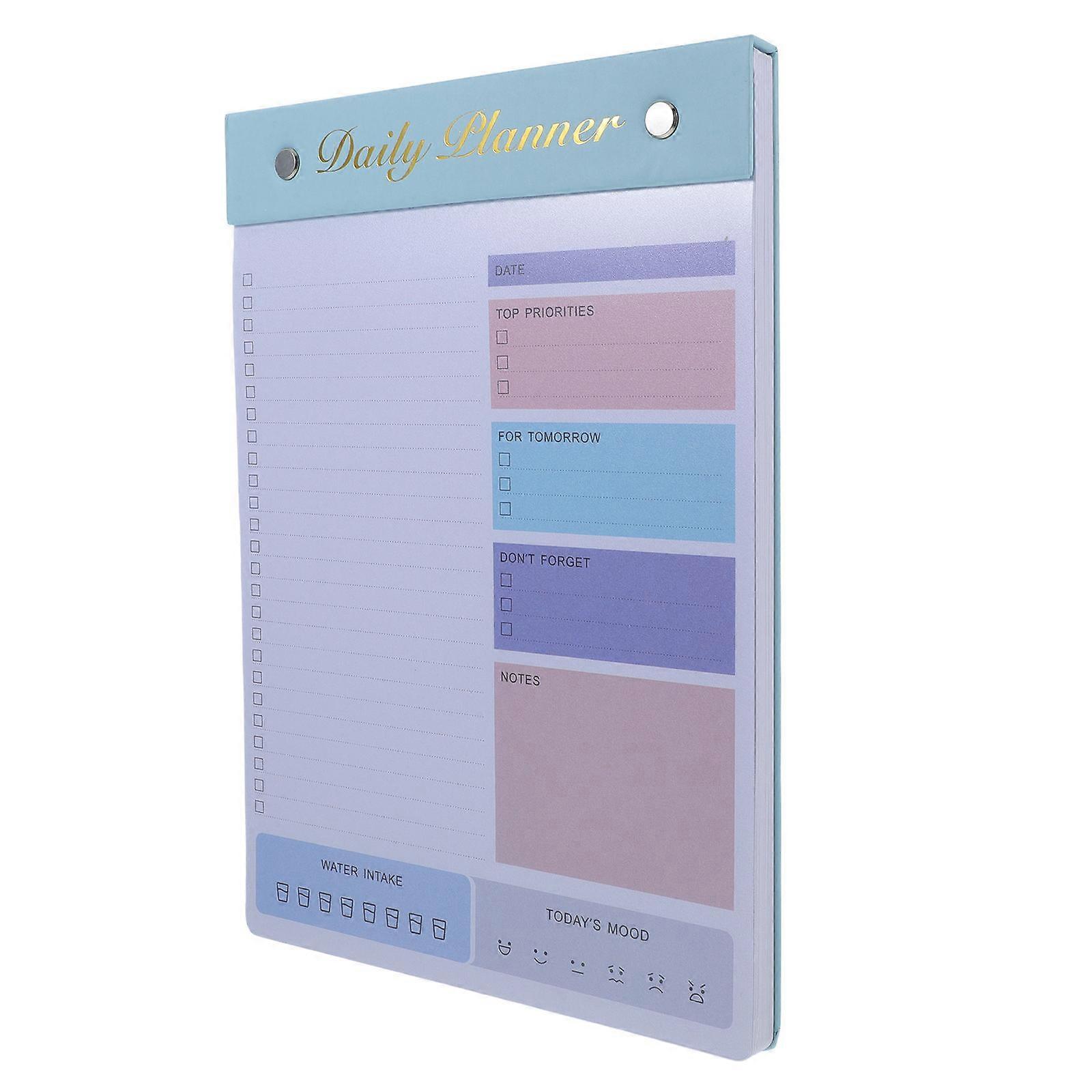 Tear Off Planner Notepad, Portable Lightweight Memo Pad for Office Scheduling, Organizing and Note Taking – Design for Daily Planning and Task