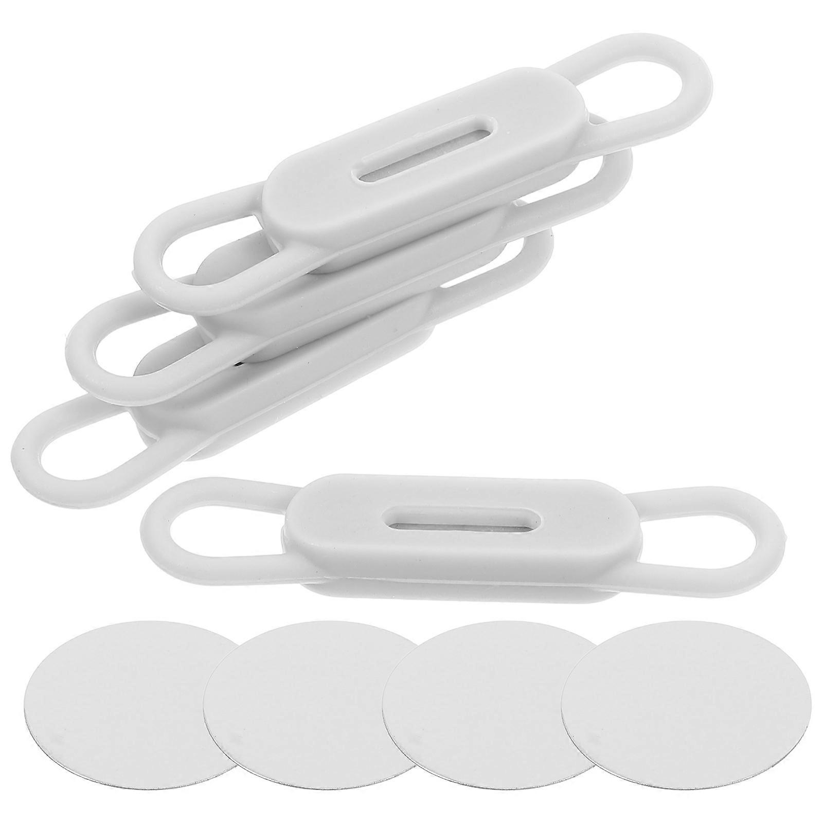 Magnetic Pen Holder 4pcs Silicone Pencil Cup for Whiteboard, Desk & Fridge, Space Saving Design with Strong Magnetic Attachment for Pens & Markers