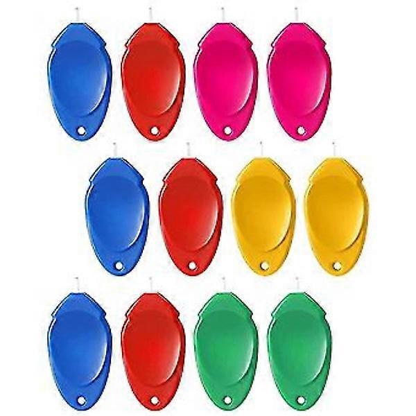 12pcs hand sewing needle threader. Plastic thread hook. Easy threader for needles with small eye.