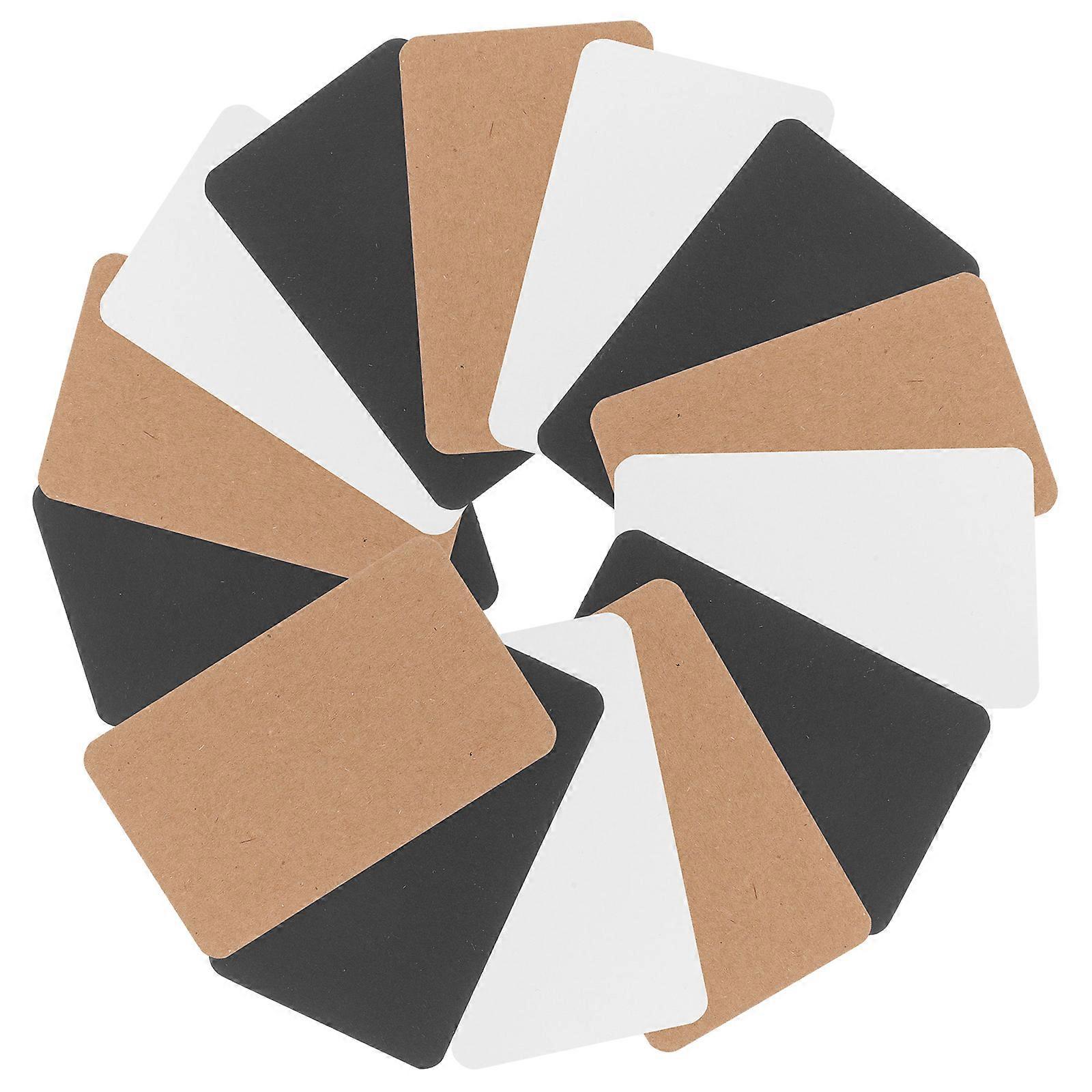 300pcs Blank Index Cards, Portable DIY Kraft Paper Cards for Creative Projects, Note Taking & Scrapbooking for Students & Writers