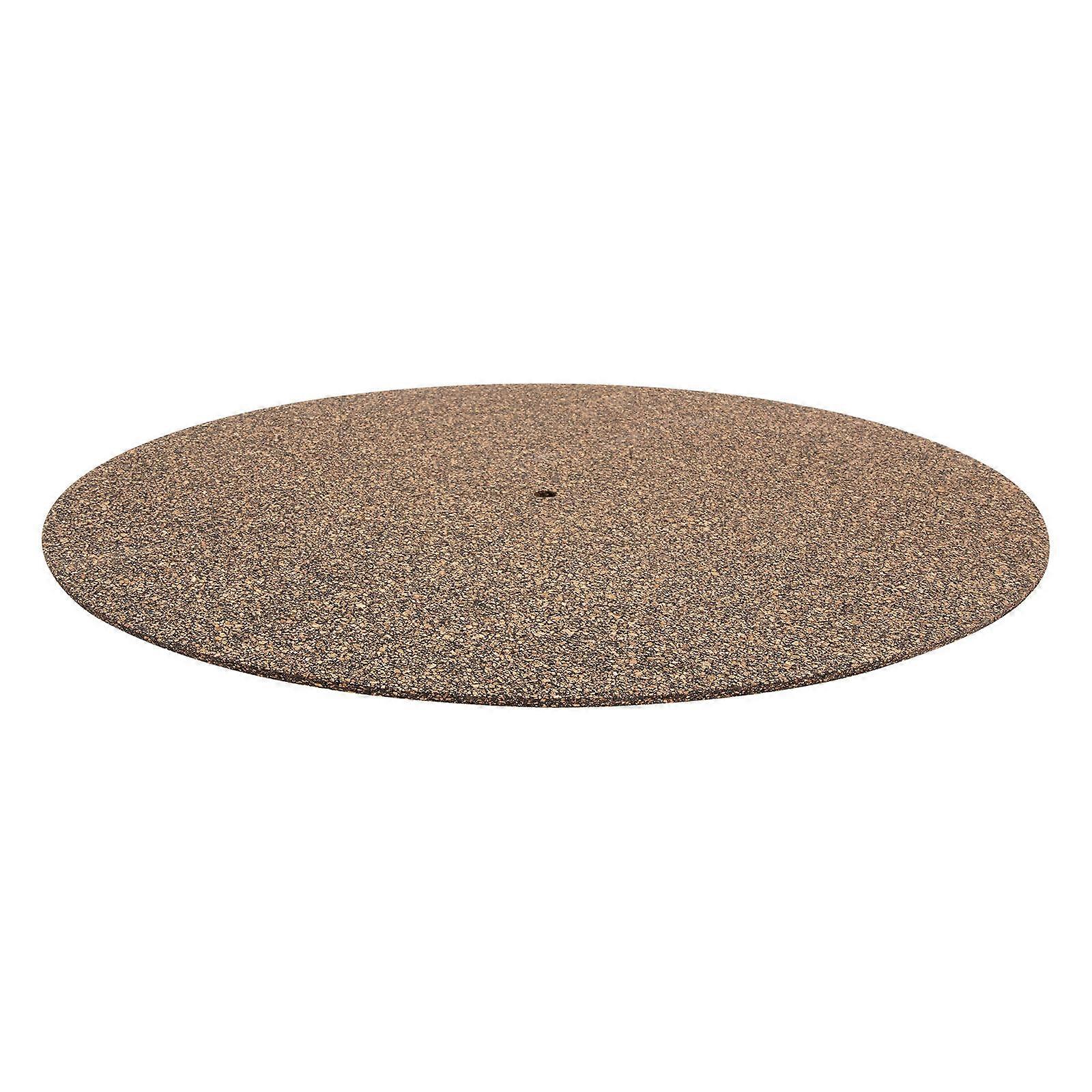 Turntable Mat for Table Plastic Simple Design Record Playing Enthusiasts Anti-slip Function 29.50X29.50X0.30CM 1Pcs