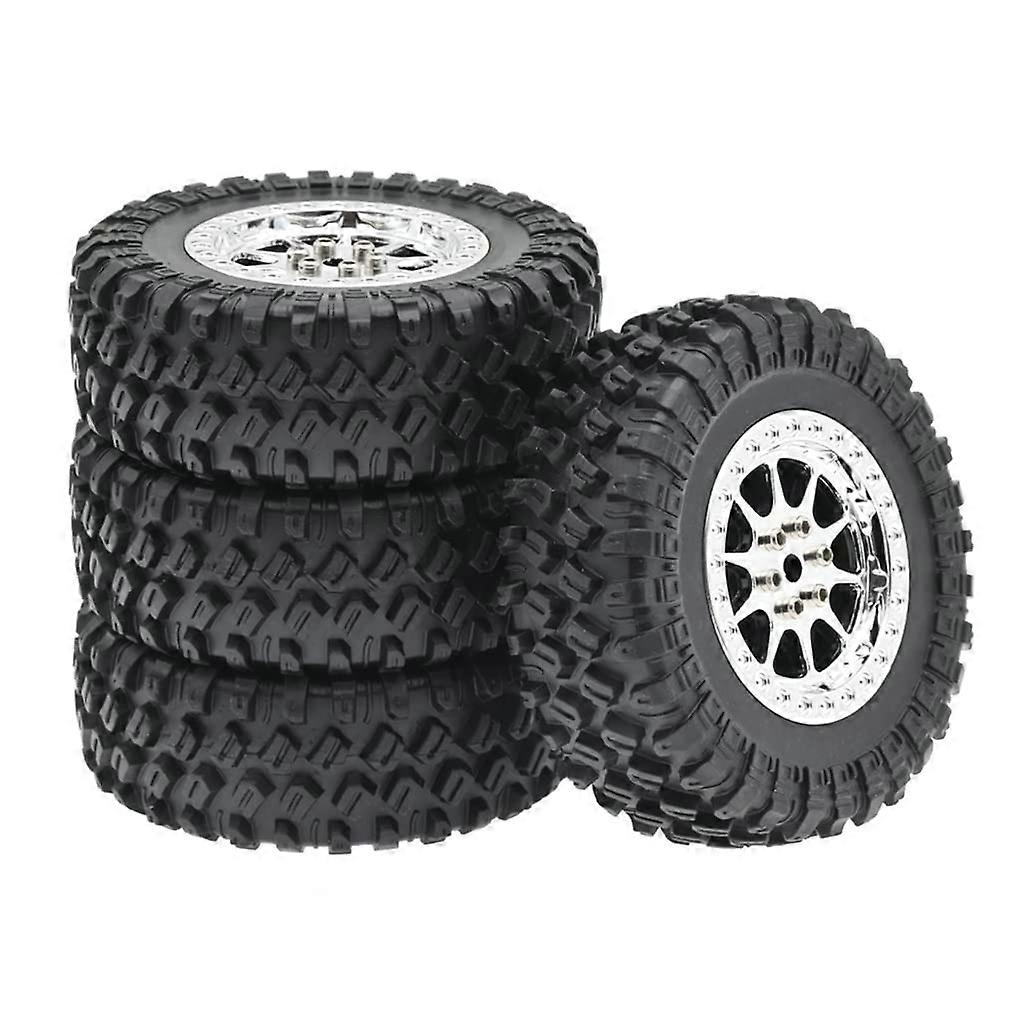 70mm Rubber Tyres with Metal Rims – Replacement for MN90, MN91, MN99, MN99S – Set of 4 Durable Tyre Wheels