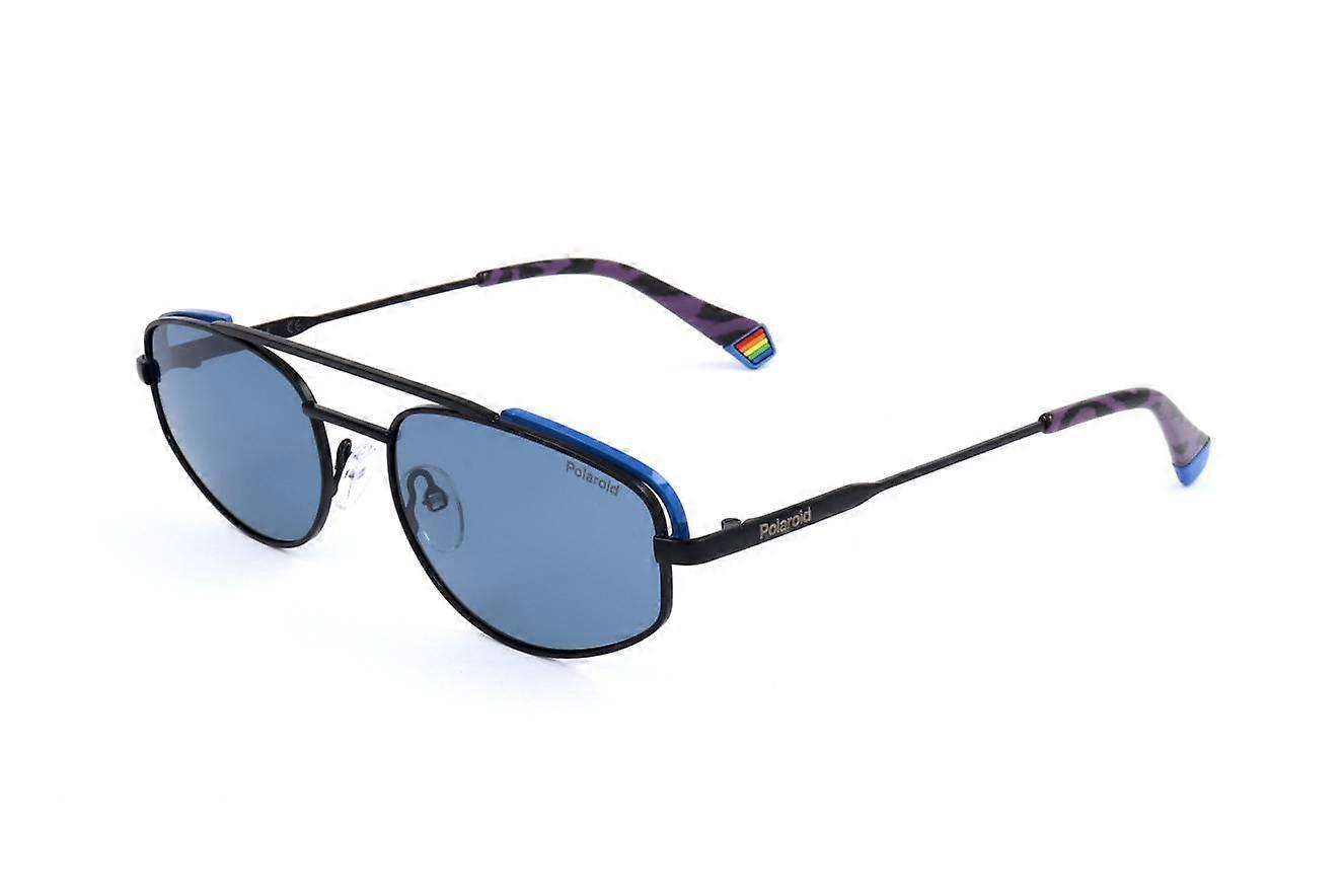 Sunglasses Polaroid PLD 6130/S OY4 BLACK AZURE 55/18/145 UNISEX