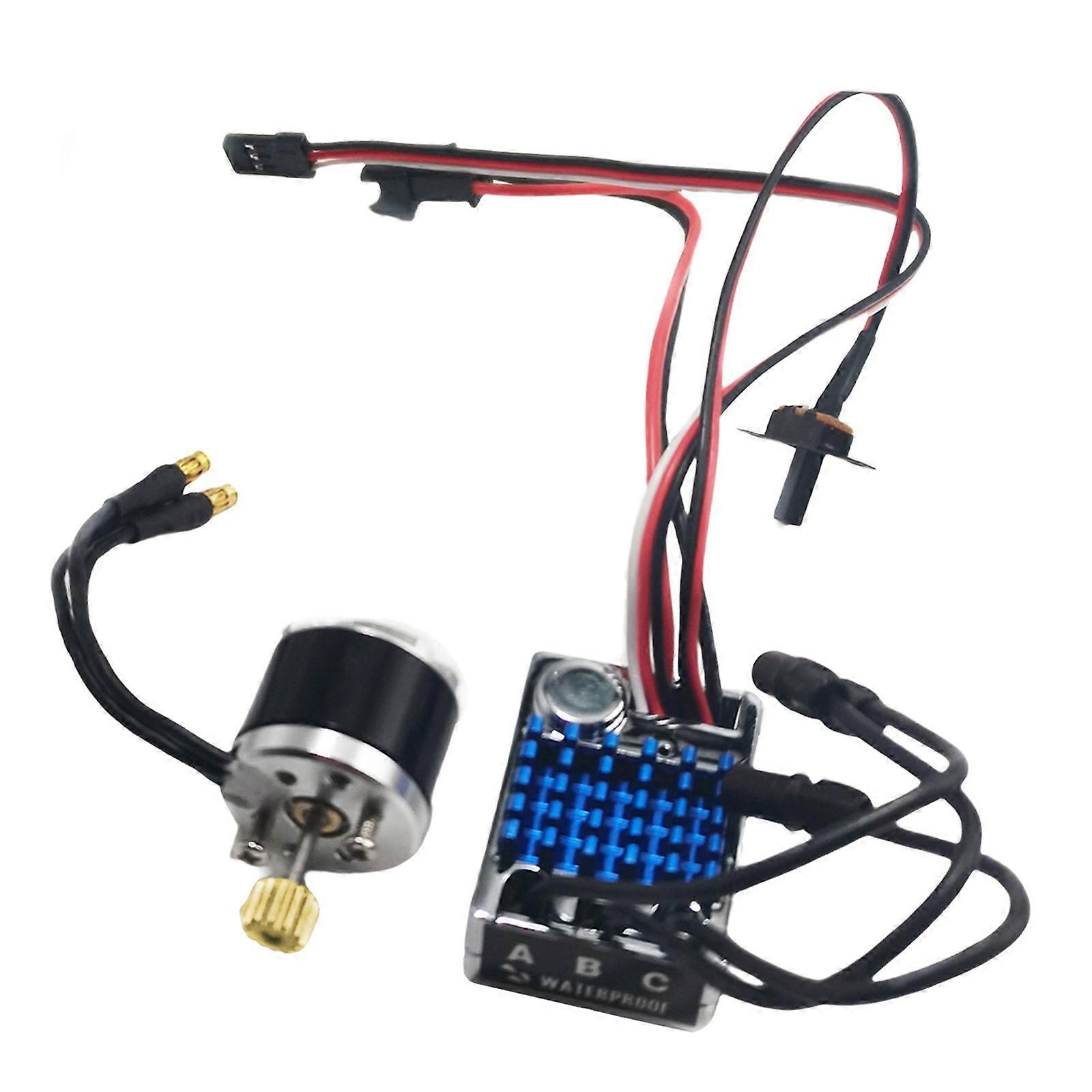 Brushless ESC with Motor Set Replace Practical Reliability Accs Electric Speed