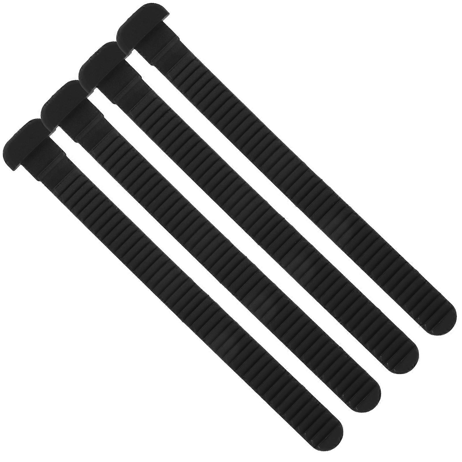 Adjustable Length Strap For Ice Skates 4Pcs Spider Buckle Replacement Power Belt Prevents Slipping During Use