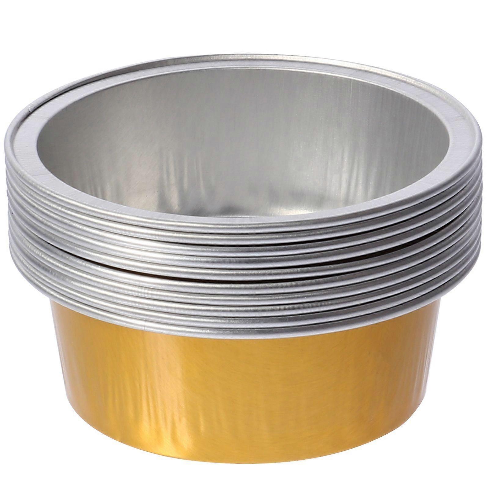 10pcs Wax Melting Bowl Aluminium Foil Wax Bowl Container Wax Bean Melting Bowl