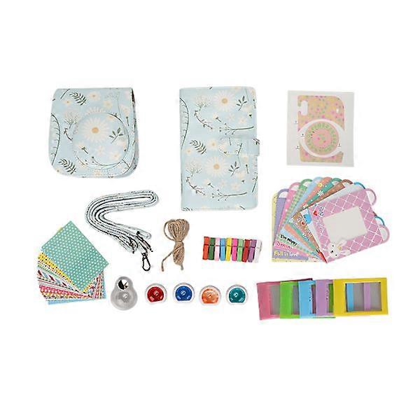 For Fujifilm Mini 11 Instant Camera Accessories Includes Camera Bag, Edge Stickers, Photo Frame and More, Daisy Color