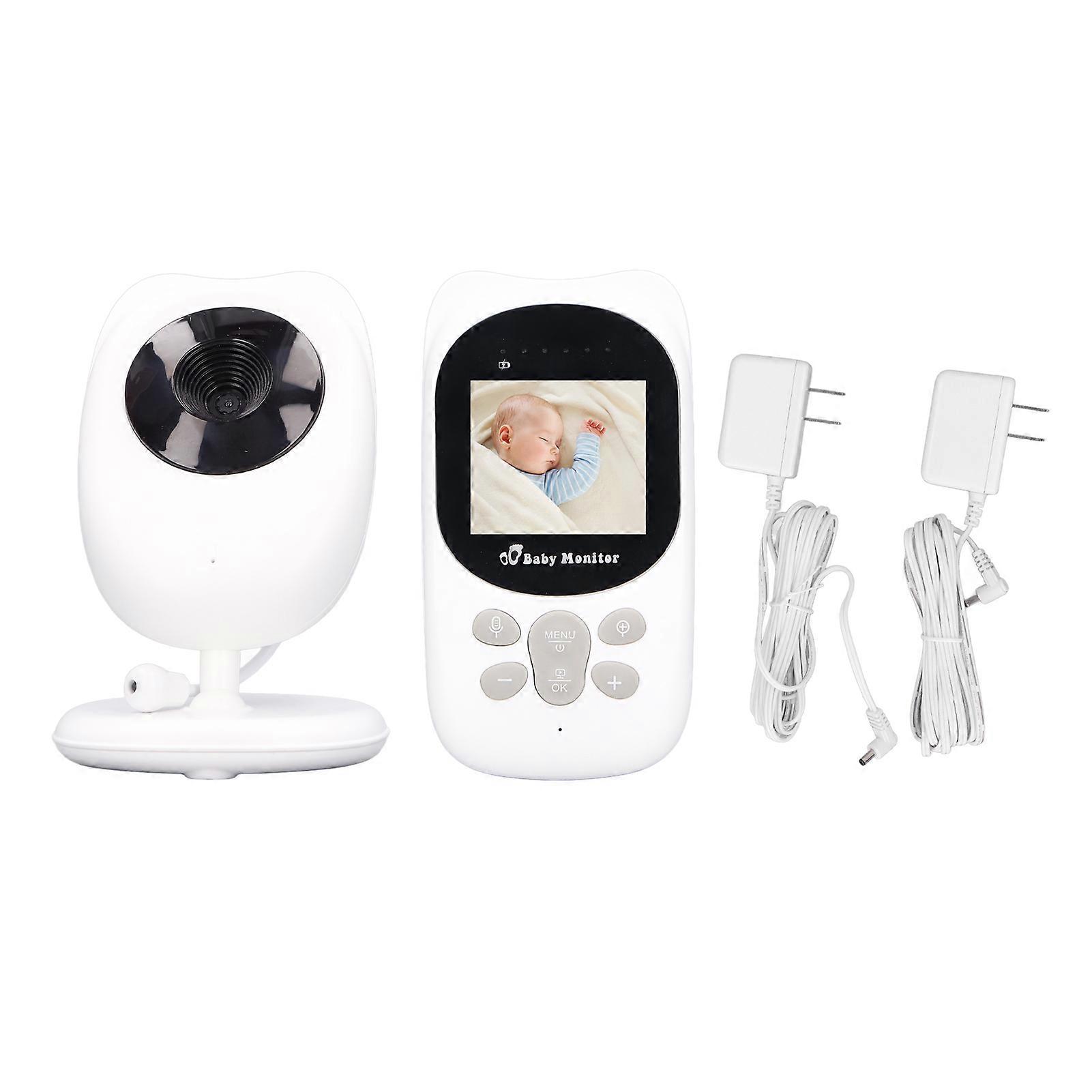 Intelligent Baby Security Monitor Motion Detection High Definition Night Vision Security Monitor 100‑240V US Plug