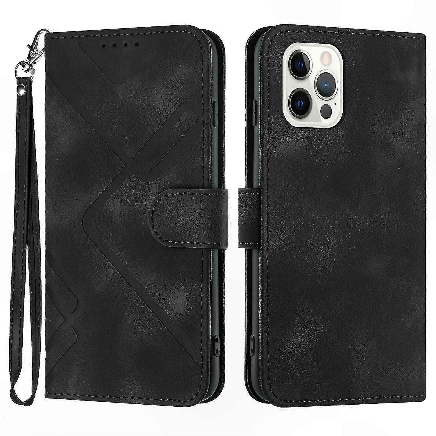 Magnetic Flip Wallet Leather Case Compatible with 12 Pro Cover