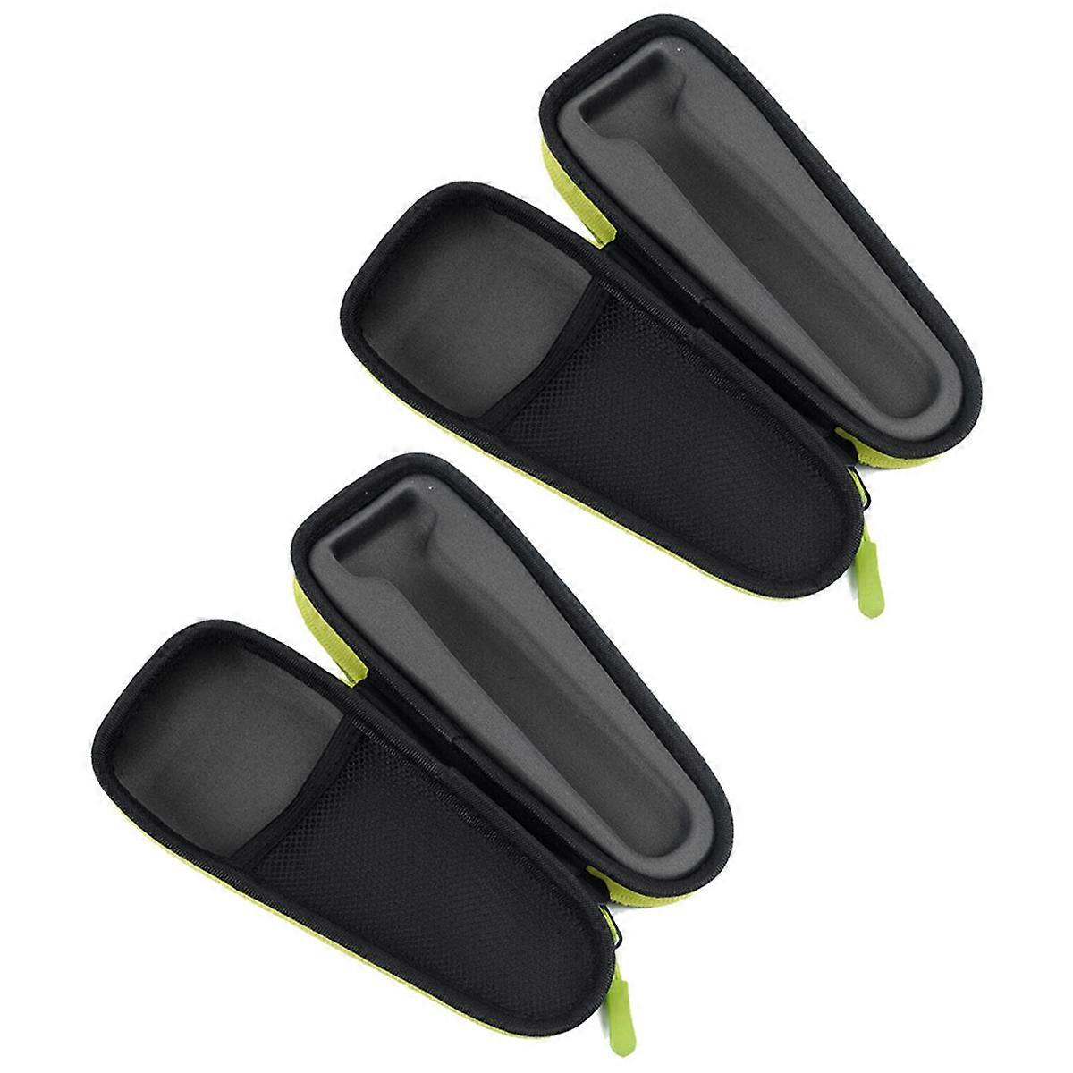 2X for QP2530/2520 Shaver Storage Bag Hard Box Portable Travel Carry Case Cover for Single Blade Sha