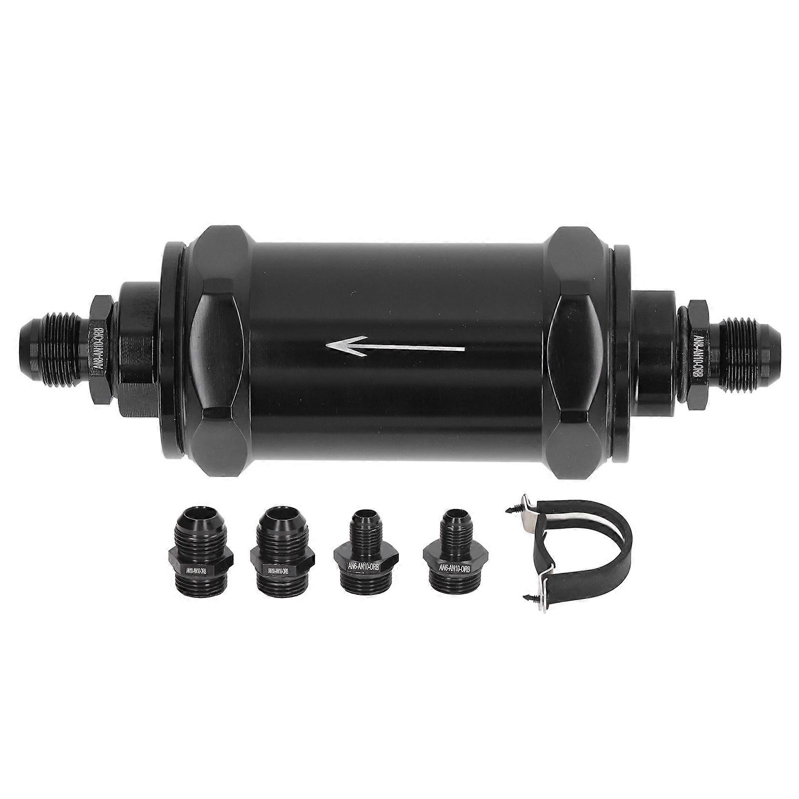 inline fuel filter for E85 ethanol petrol diesel high temperature resistant