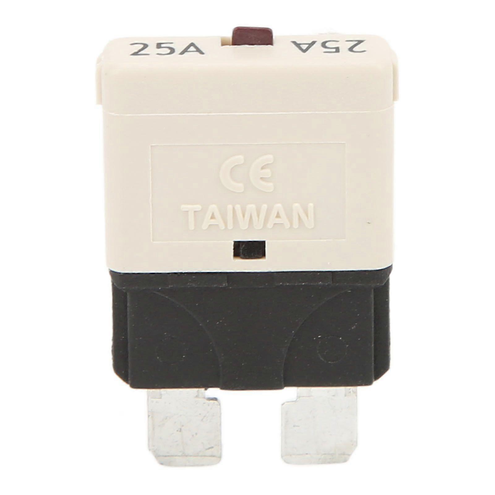blade fuse manual reset 25A 28VDC for ships and vehicles