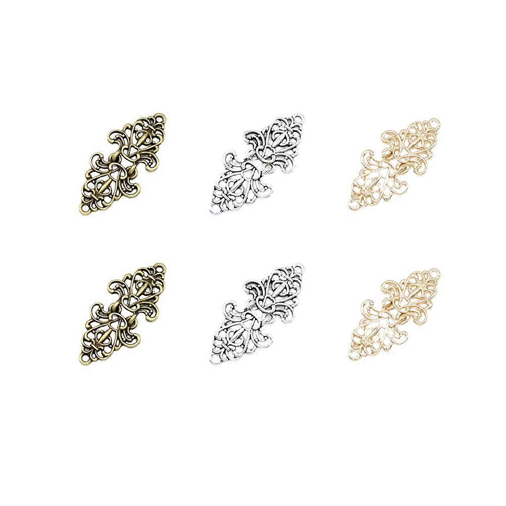 Creative Zinc Alloy Buckle,Elegant Hollow Clip for Dresses and Scarves