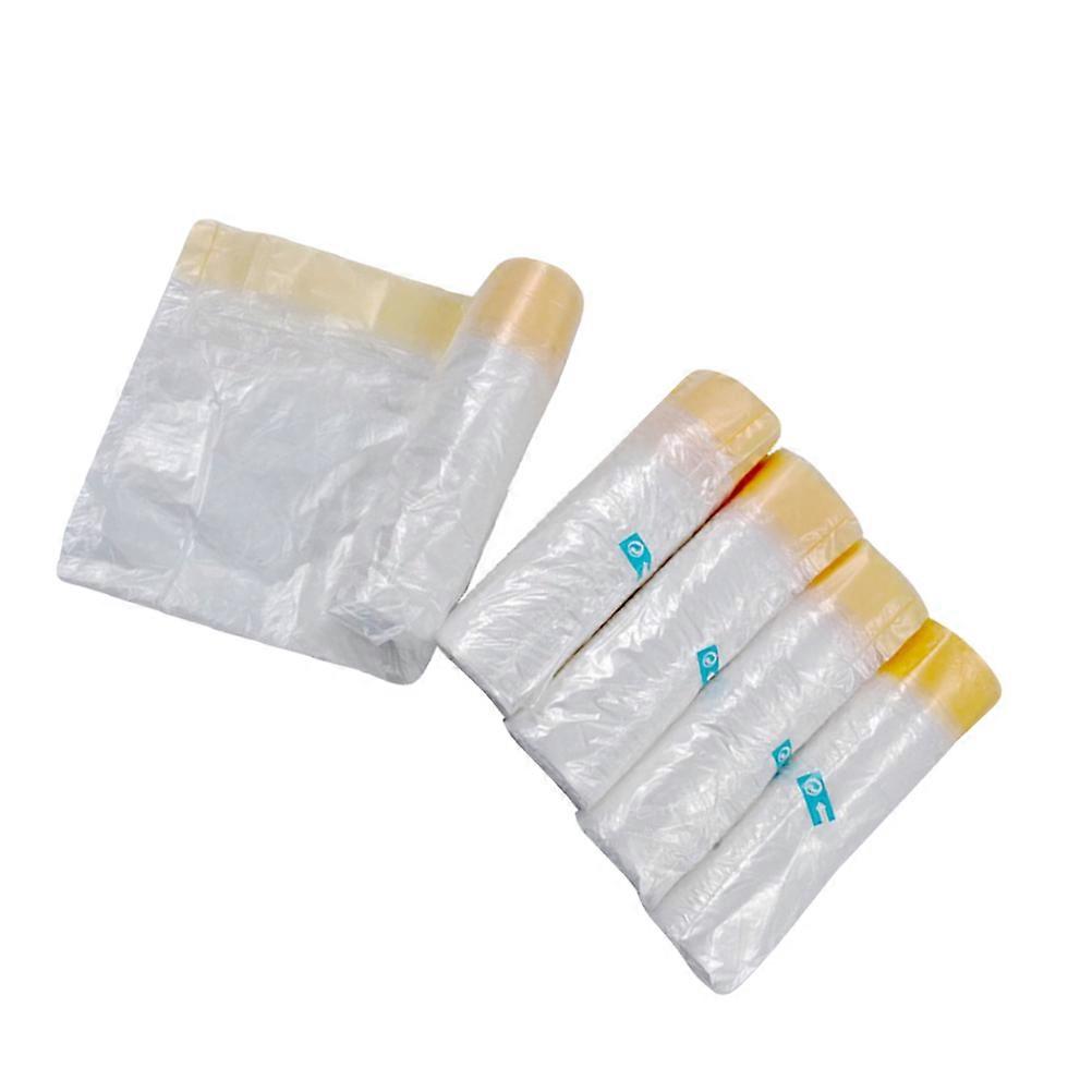 Disposable Drawstring Potty Liners Toilet Cleaning Bag for Kid Travel Use PE Material 100Pcs