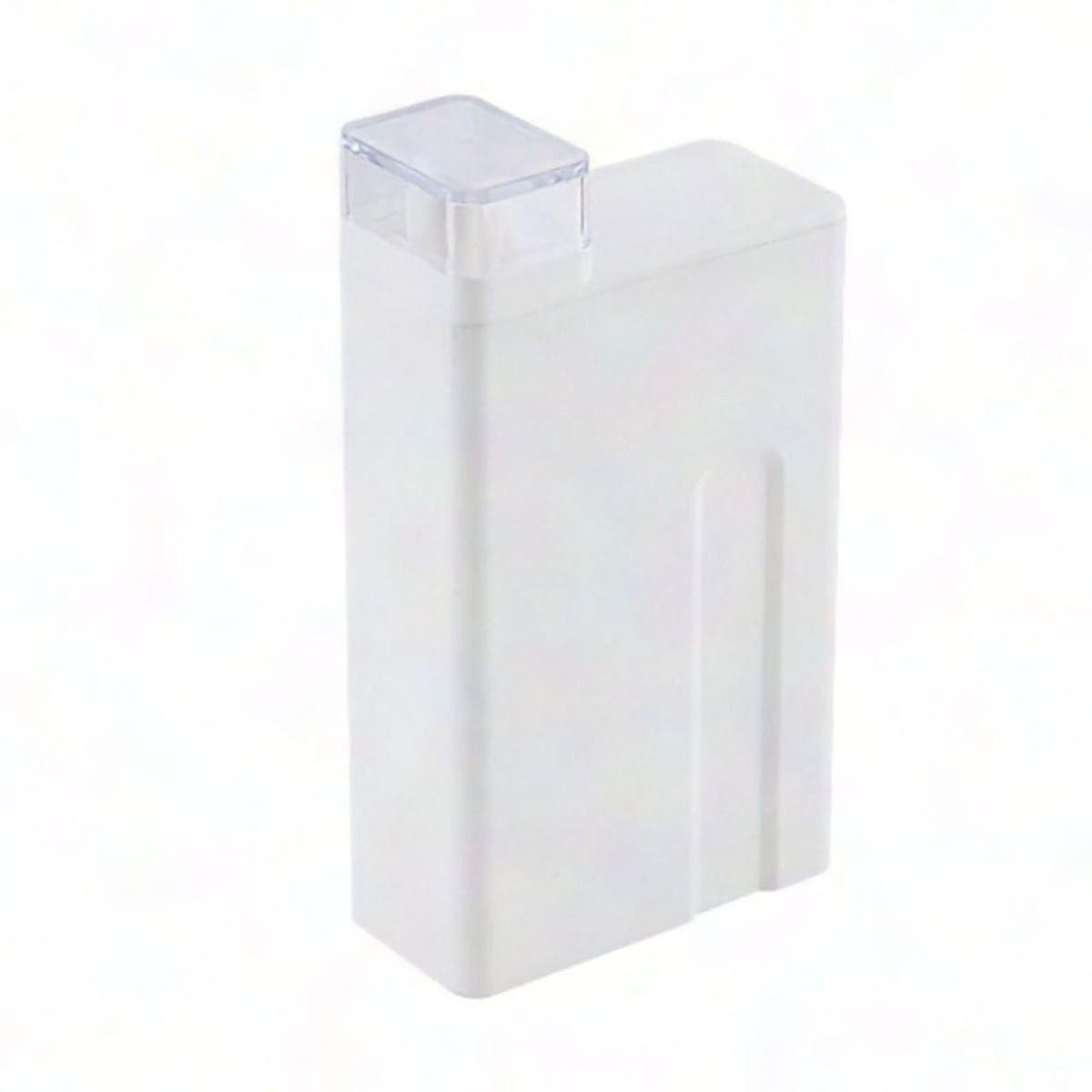 موزع منظفات الغسيل الأبيض 1000 مل - حامل صابون ومنقي سائل قابل لإعادة الاستخدام لتخزين الحمام والحمام