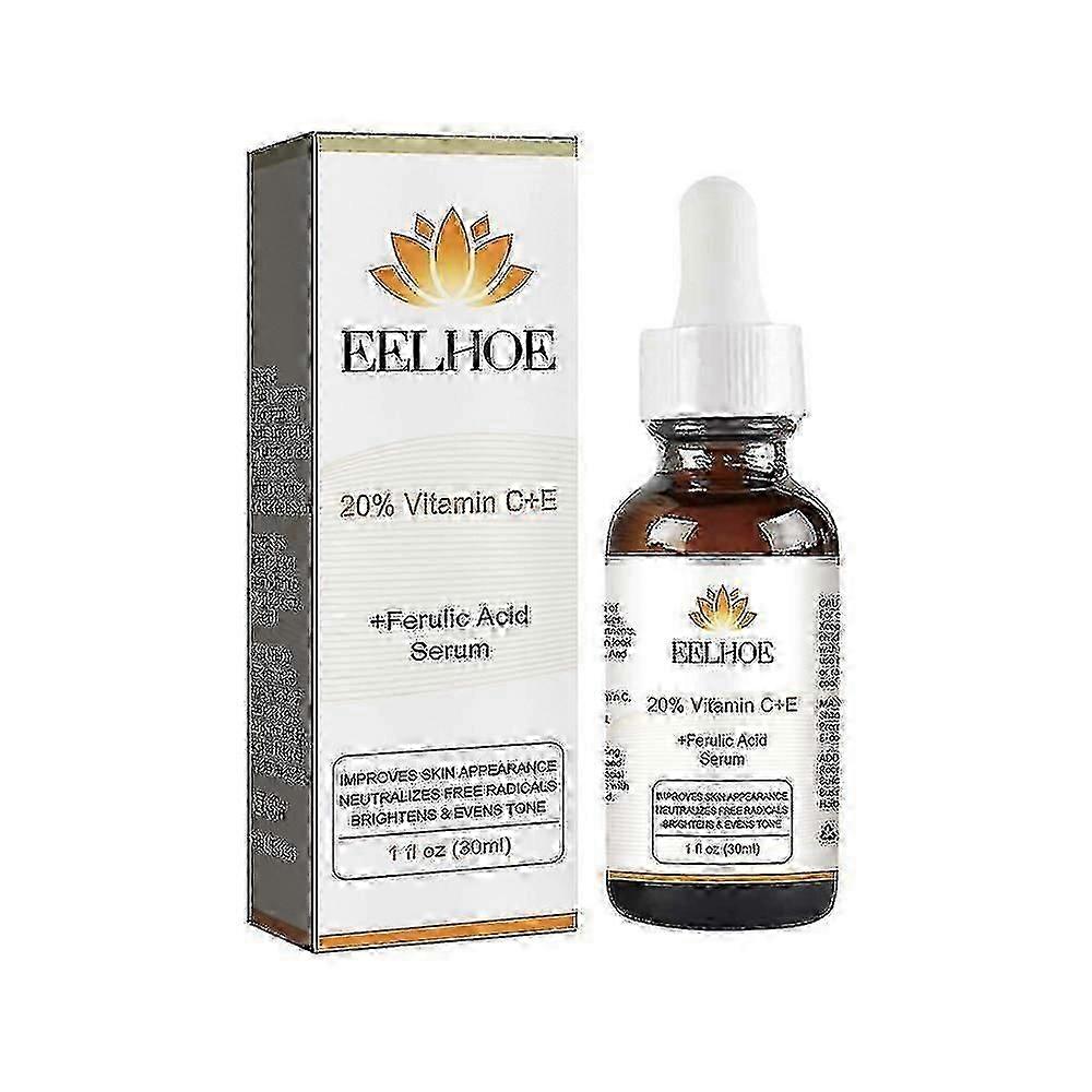 20%ビタミンC + e +フェルラ酸フェイスセラムスキンホワイトニングフェイスアンチエイジングケアエッセンスTw