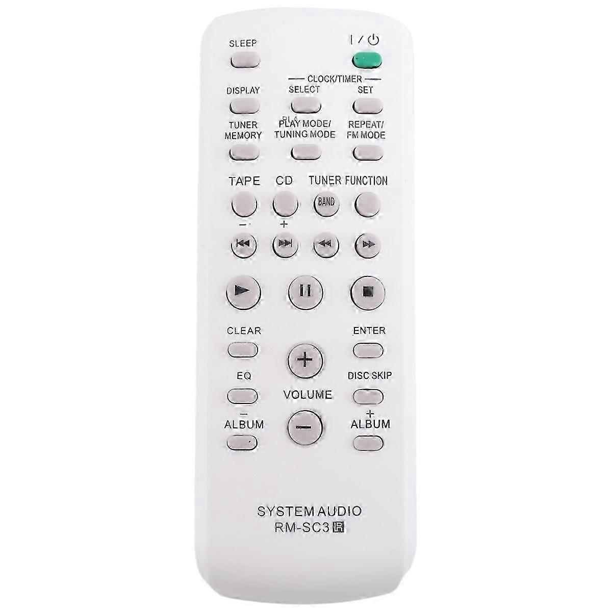 For Sony CD HIFI System Audio Remote Control RM-SC3 RM-SC30 RM-SC50 RM-SC55 MHC-RG29 MHC-RG490S CMT-