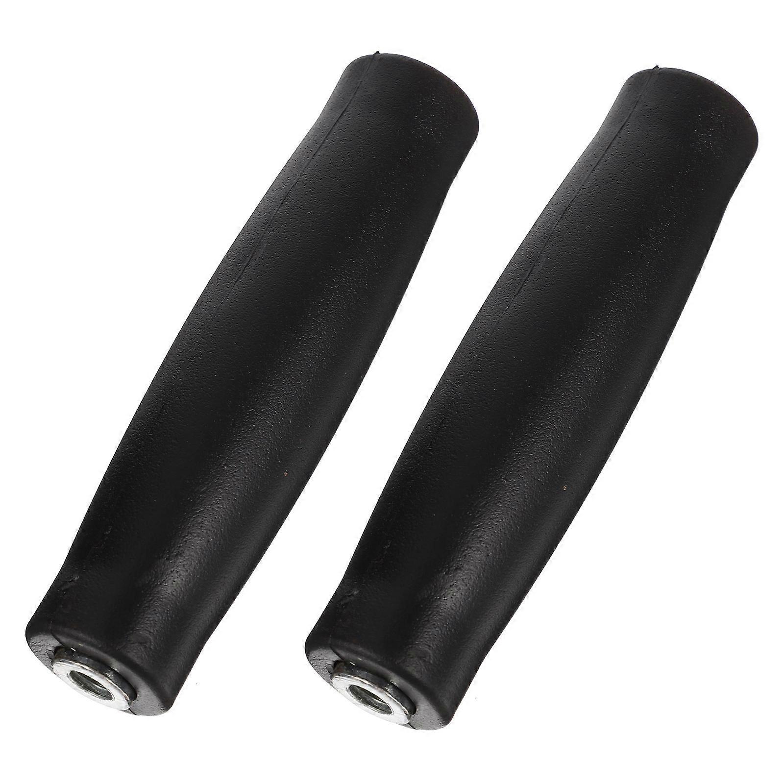 Black Dumbbell Cover with Non Slip Grip for Protection Lightweight and Compact Fits Gym Bag Perfectly 2 Pieces