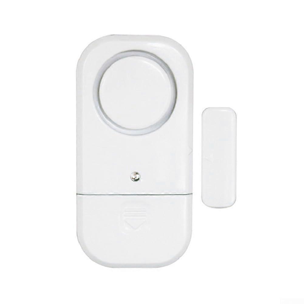 Intrusion prevention with a powerful 125 decibel, a musthave for security devices (white).