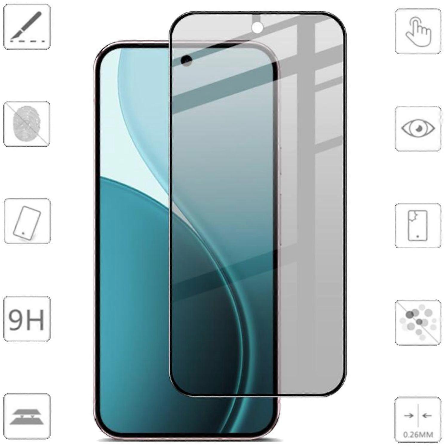 For Google Pixel 10/10 Pro 1x 2.5D 0.26mm Privacy Display Tempered Glass