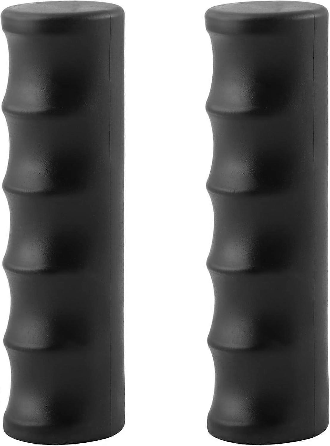 Set of 2 wheelbarrow handles, symmetrical, length: 118 mm, diameter: 25 mm, non-slip, replacement handles for wheelbarrow